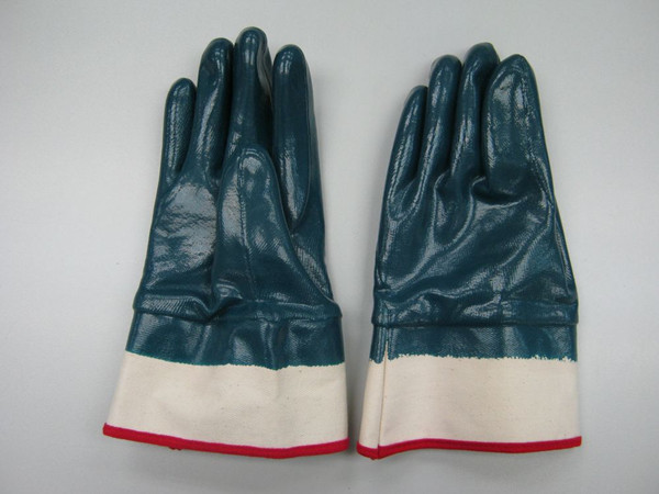 interlock nitrile glove